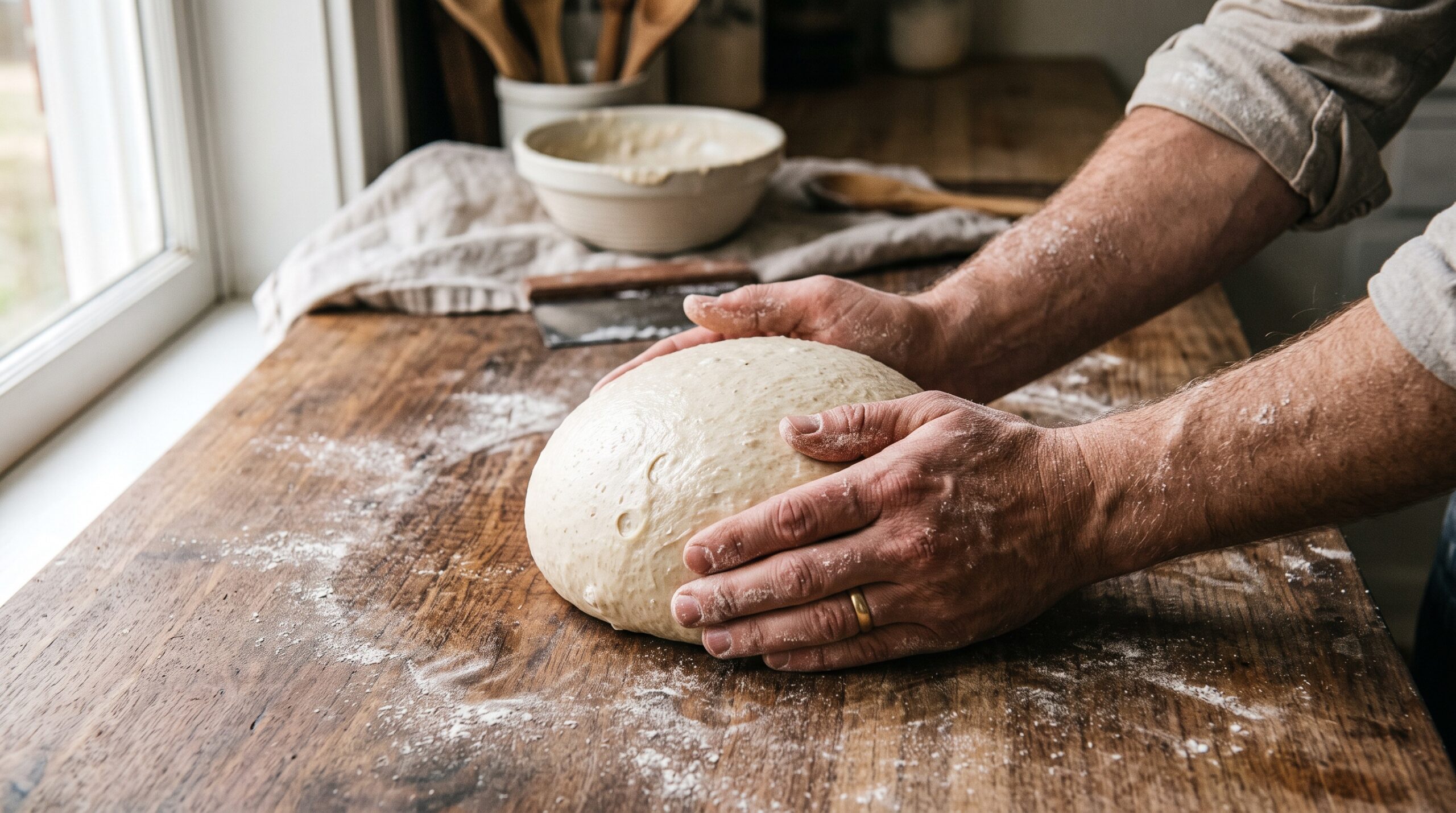 How to Shape a Sourdough Boule With Real Tension (So It Rises Up, Not Out)
