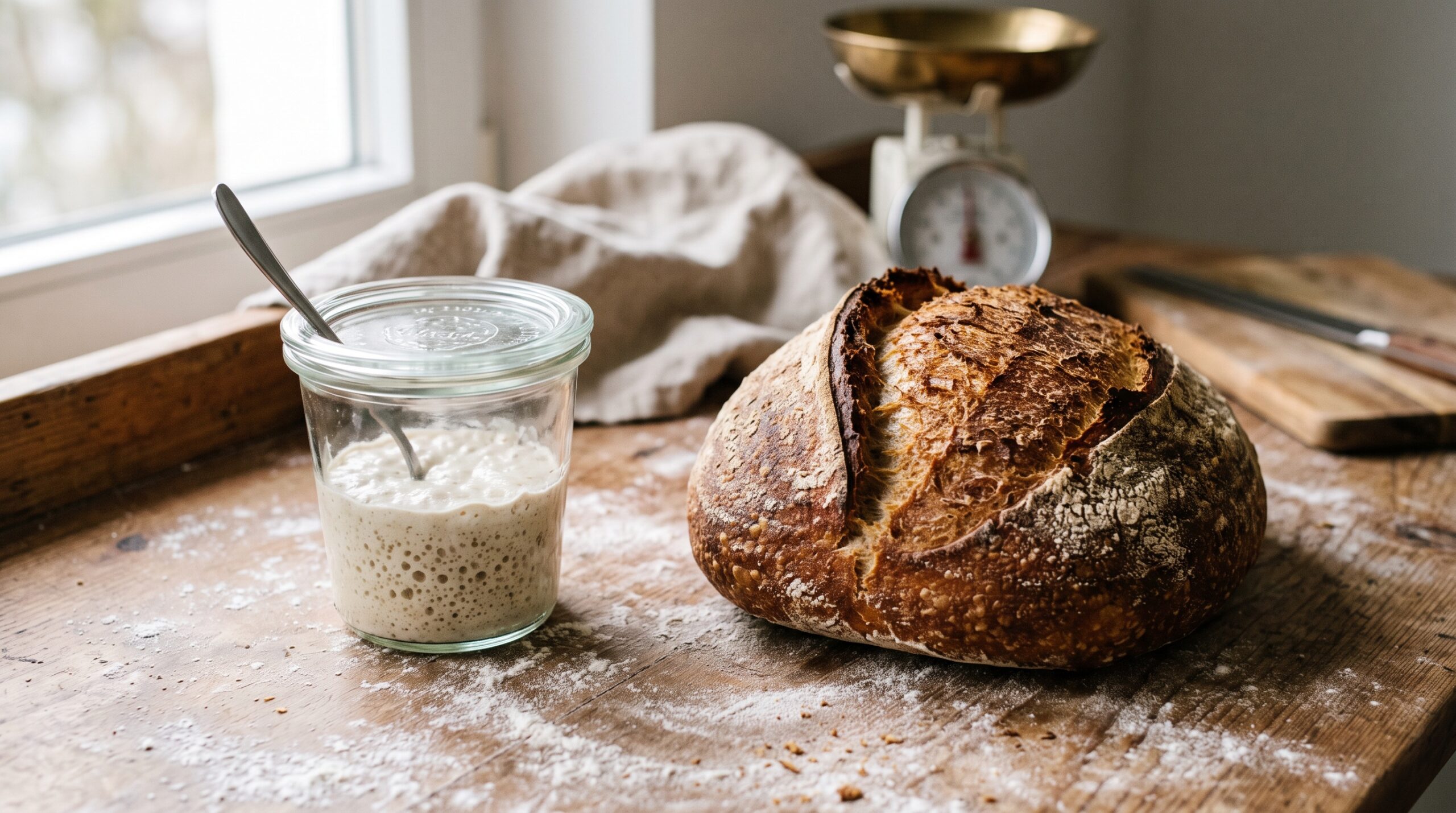 Small-Batch Sourdough: One Perfect Loaf Without a Giant Starter
