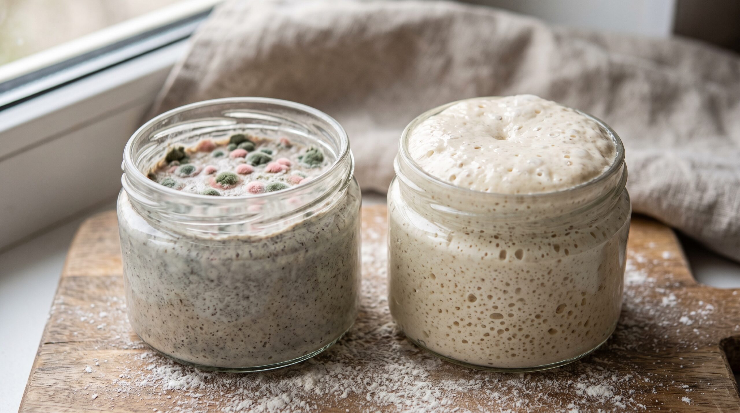 Mold on Your Sourdough Starter vs Kahm Yeast: How to Tell and When to Toss It