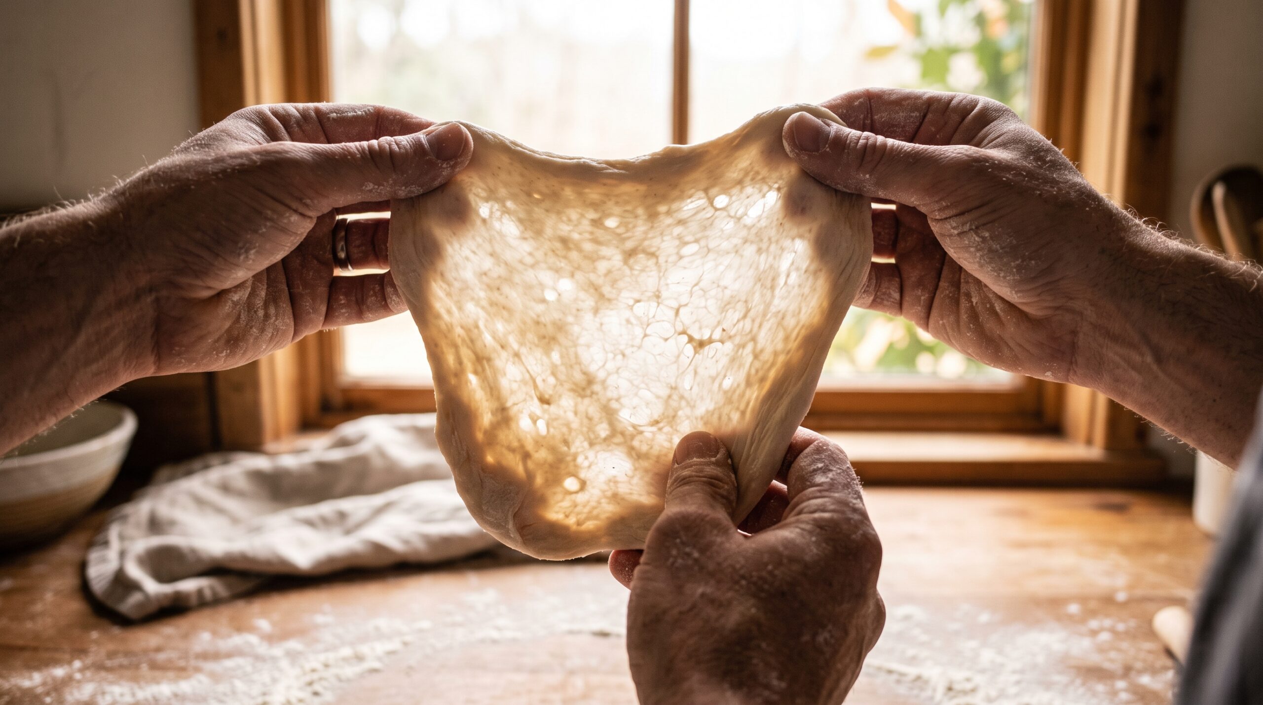 The Windowpane Test: How to Know Your Sourdough Gluten Is Developed
