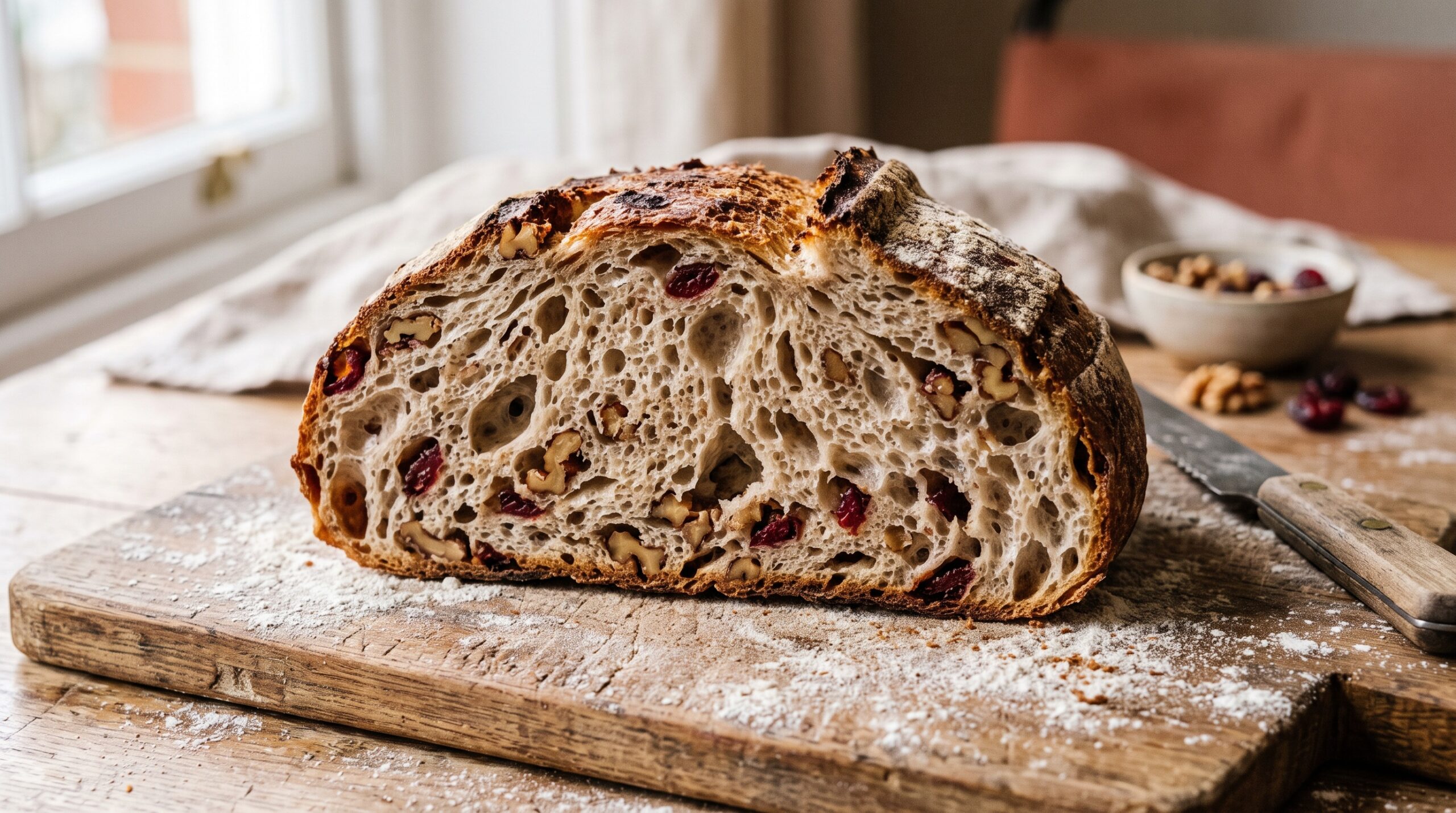 Adding Nuts, Seeds, and Fruit to Sourdough Without Killing the Rise